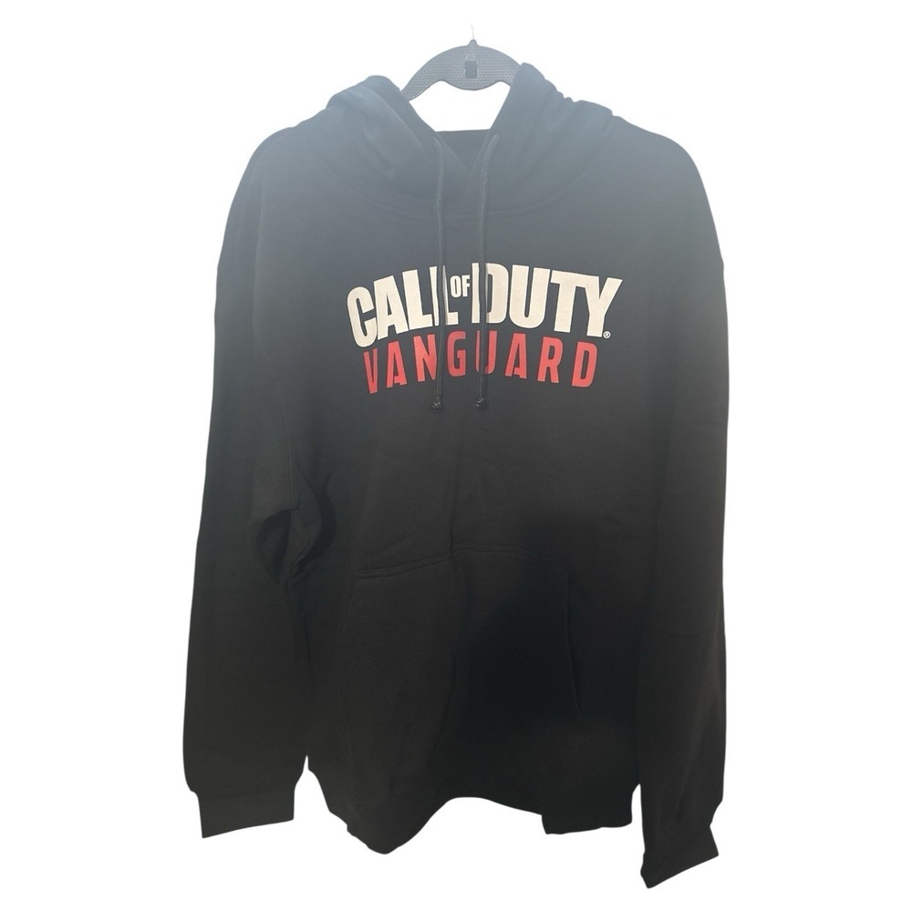 Call Of Duty Vanguard Men Hoodie‎ Gamer Sweatshirt Black XL NWT